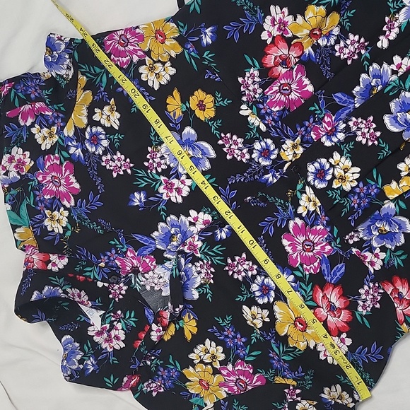 Time and Tru floral button-down dress sz XXL 20 - Picture 6 of 13